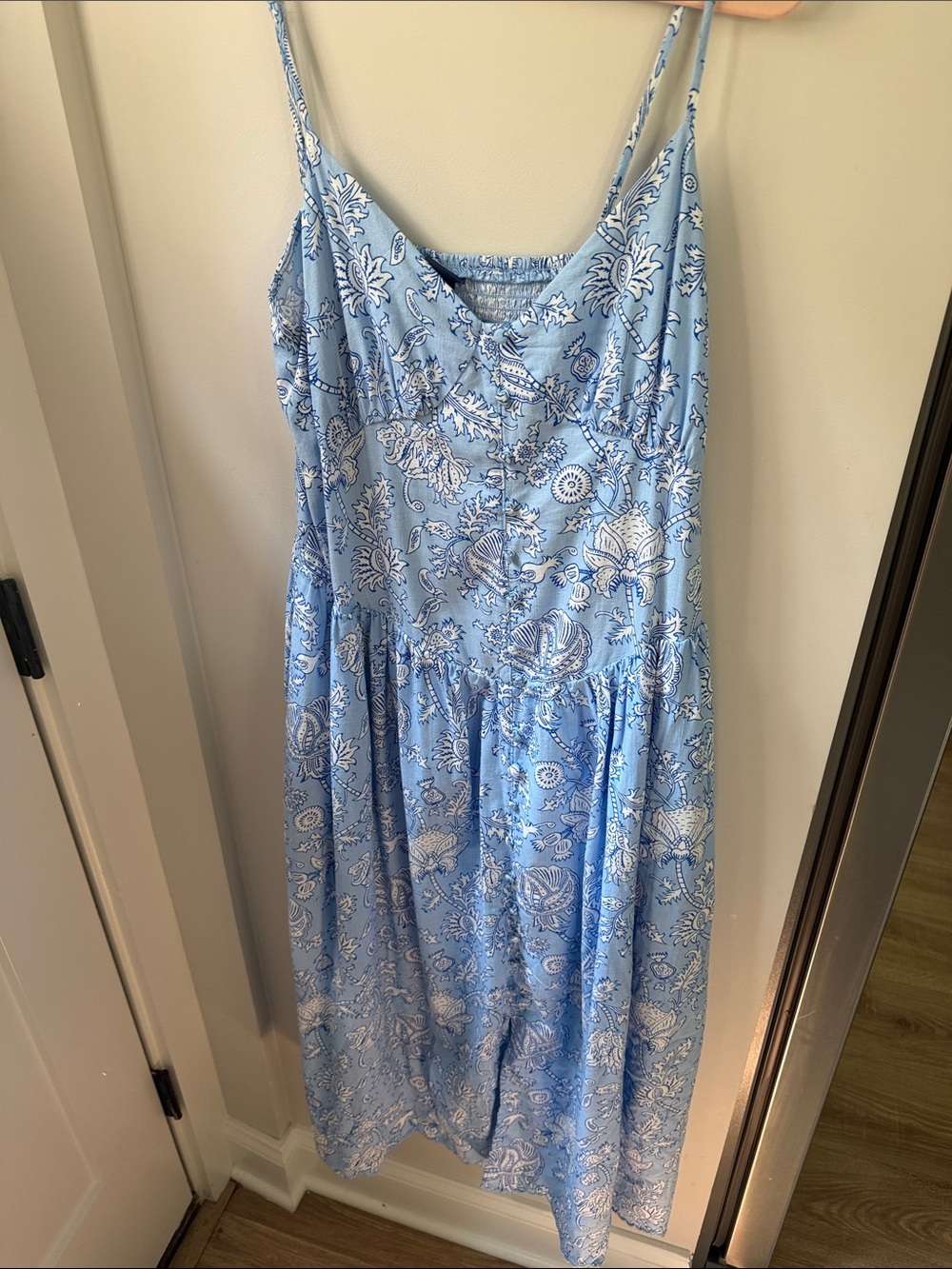 Roller Rabbit x Target blue midi dress